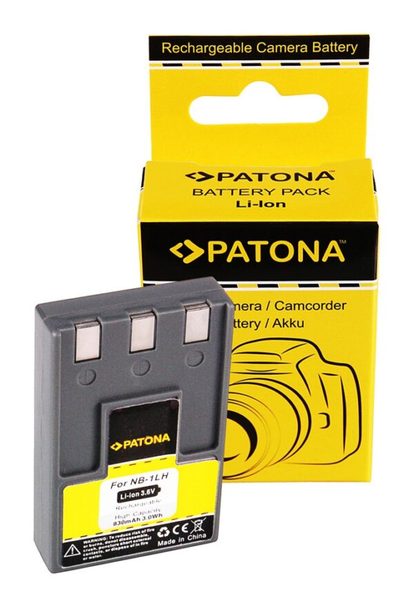 Battery Canon IXUS V/V2/V3/300/400/430/500 NB-1LH NB1LH