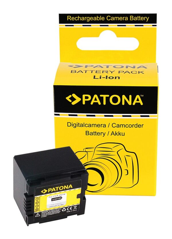 Battery NV-GS250 NV-GS150 NV-GS140 NV-GS75, CGA-DU14