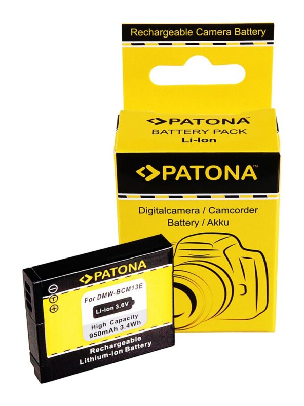 battery Panasonic DMW-BCM13 DMC-ZS30 DMC-TZ40 DMC-TZ41 DMC-TS5 DMC-FT5