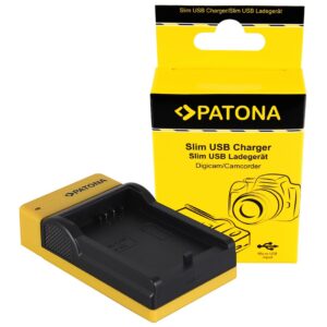 Slim micro-USB Charger Canon LP-E5, EOS 1000D, 450D, 500D