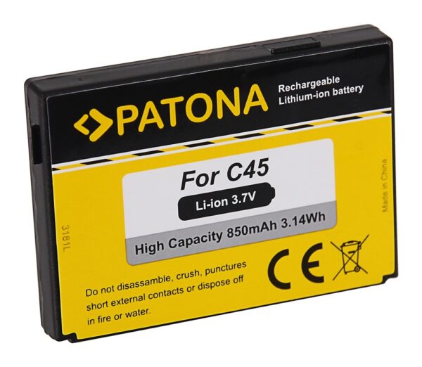 Battery BenQ C45 A50 C45 M50 MT50 C45 C45 Siemens C45 A50 C45 M50 MT50